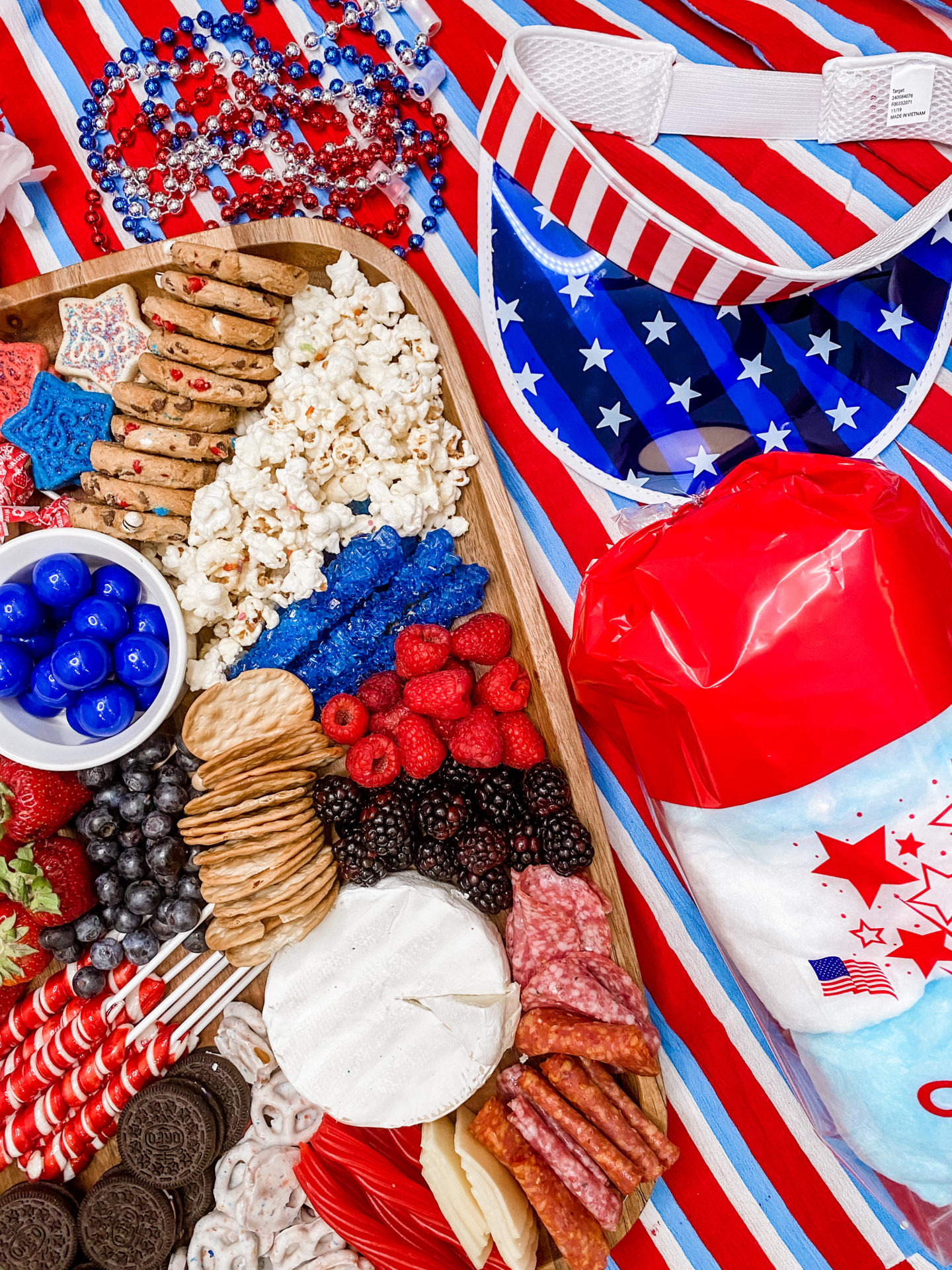 4th Of July Inspired Candy Board Sweets For A Summer Celebration Whitney Rife 